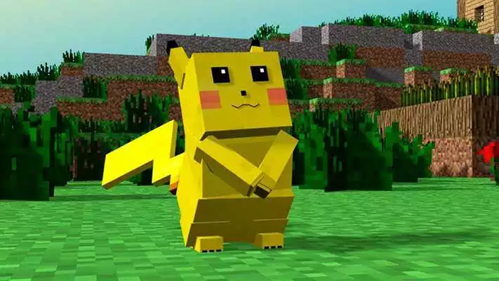 Play Mod Pikachu for Minecraft pe