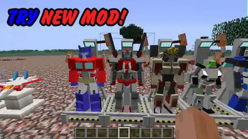 Play Mod robots for MCPE  and enjoy Mod robots for MCPE with UptoPlay