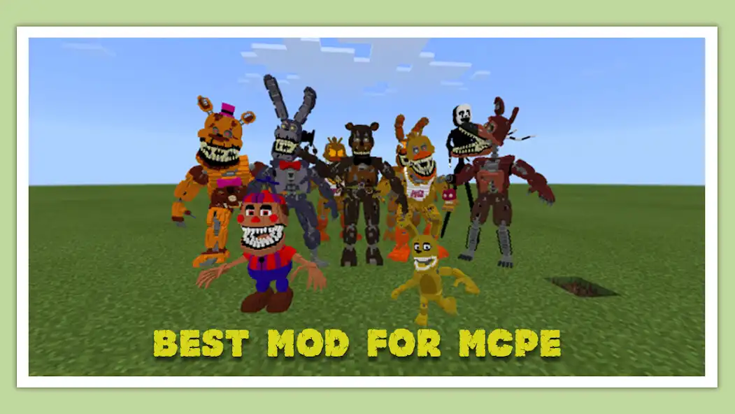 Play Mod Security Breach FNAF MCPE  and enjoy Mod Security Breach FNAF MCPE with UptoPlay