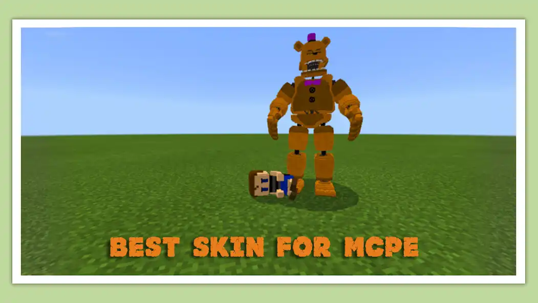 Play Mod Security Breach FNAF MCPE as an online game Mod Security Breach FNAF MCPE with UptoPlay