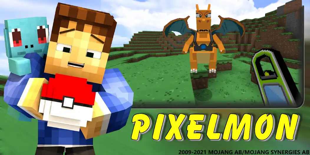 Play Mod SERP Pixelmon: PokeCraft as an online game Mod SERP Pixelmon: PokeCraft with UptoPlay