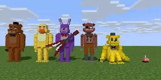 Play Mods FNAF for Minecraft PE  and enjoy Mods FNAF for Minecraft PE with UptoPlay