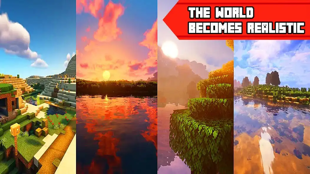 Play MOD Shader Realistic For MCPE  and enjoy MOD Shader Realistic For MCPE with UptoPlay