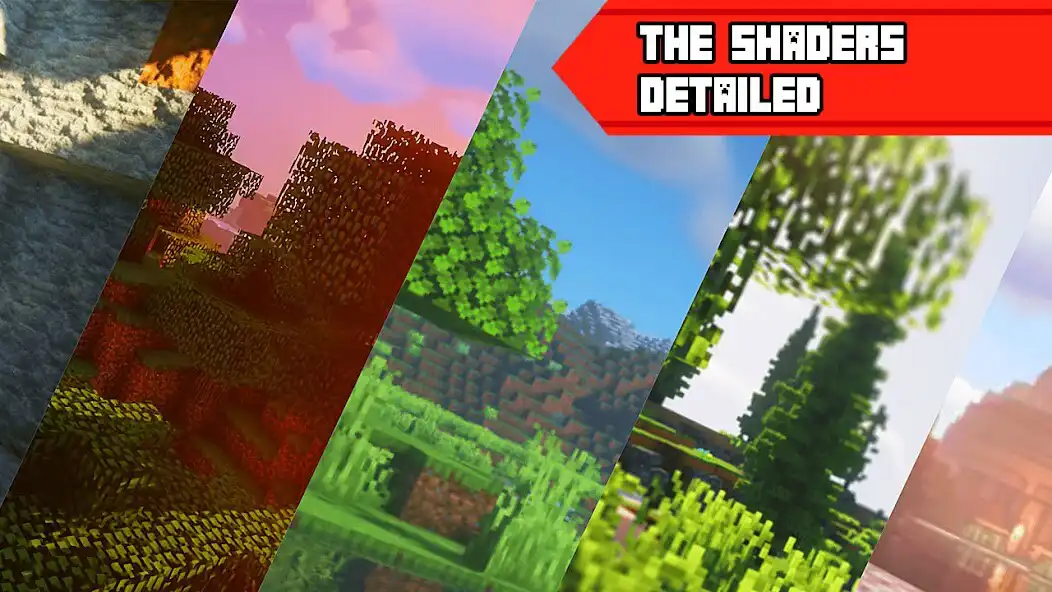 Play MOD Shader Realistic For MCPE as an online game MOD Shader Realistic For MCPE with UptoPlay