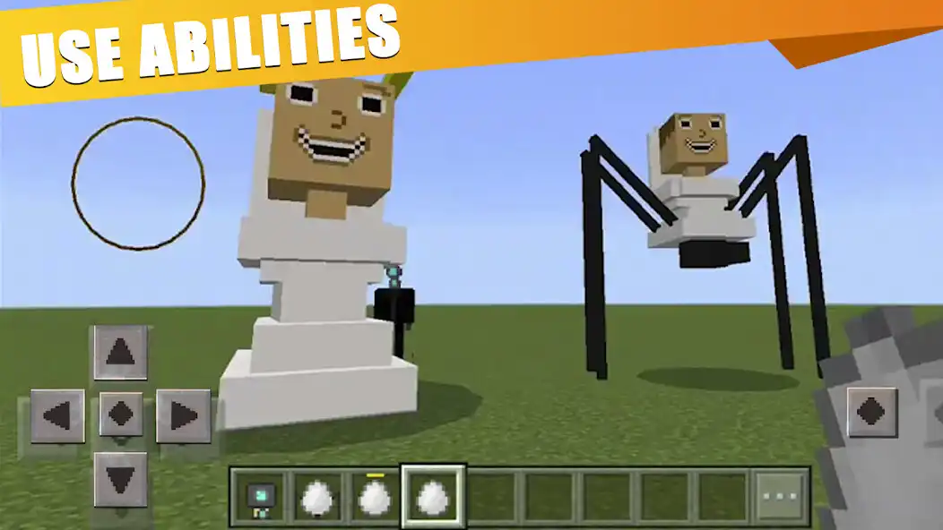 Play Mod Skibidi Toilet 2 Minecraft as an online game Mod Skibidi Toilet 2 Minecraft with UptoPlay