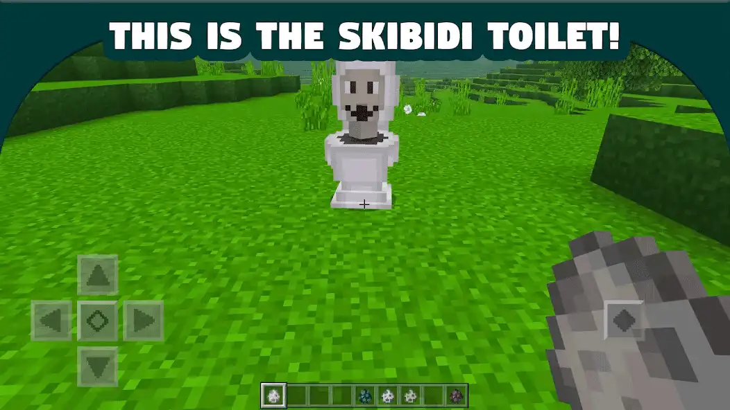 Play Mod Skibidi Toilet V2 for MCPE as an online game Mod Skibidi Toilet V2 for MCPE with UptoPlay