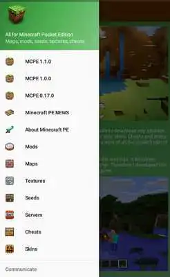 Play Mods, maps, skins Minecraft PE
