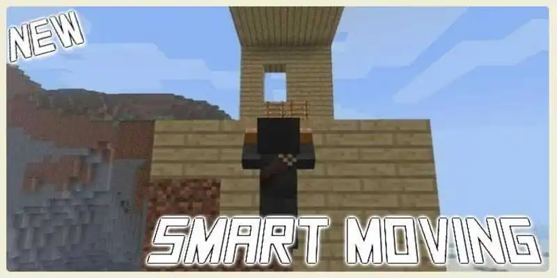 Play Mod Smart Moving for Minecraft pe