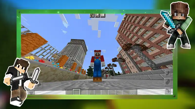 Play Mod Super Mario Minecraft  and enjoy Mod Super Mario Minecraft with UptoPlay