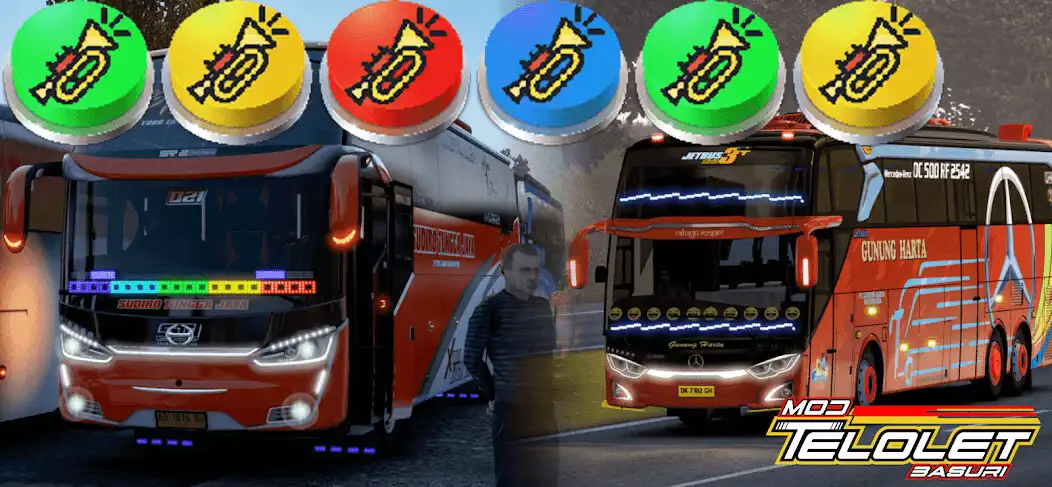 Play Mod Telolet Basuri  and enjoy Mod Telolet Basuri with UptoPlay