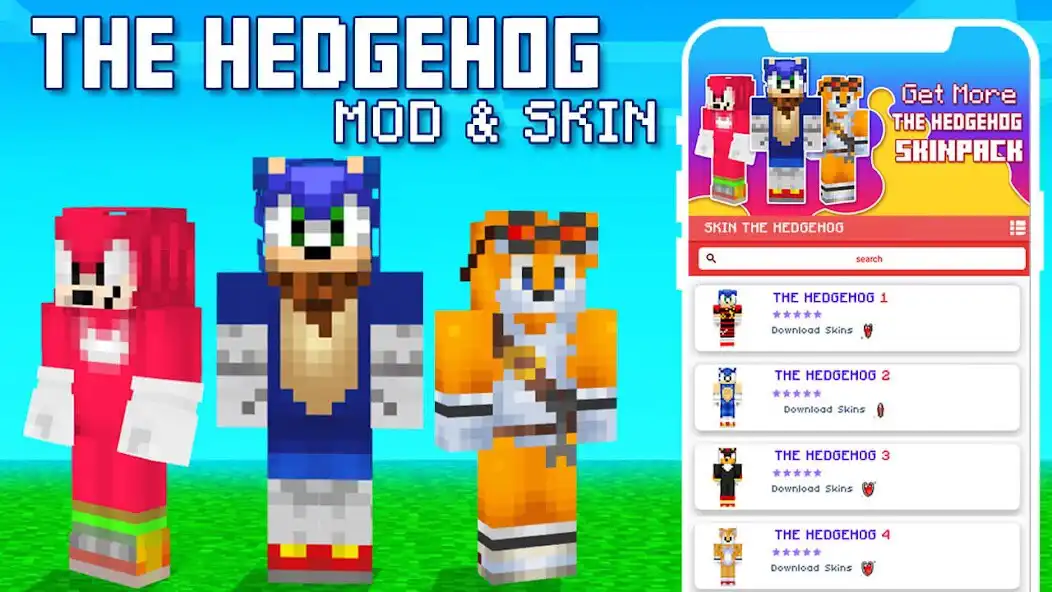Play Mod The Hedgehog for MCPE  and enjoy Mod The Hedgehog for MCPE with UptoPlay