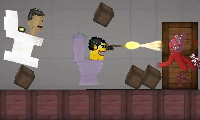 Play Mod Toilet Skibidi Melon War as an online game Mod Toilet Skibidi Melon War with UptoPlay