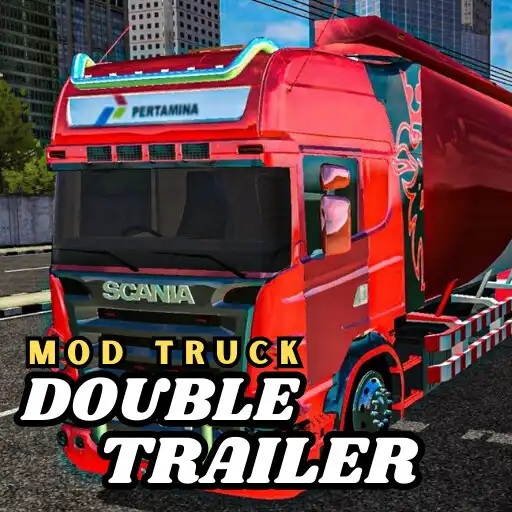 Play Mod Truck Double Trailer. APK