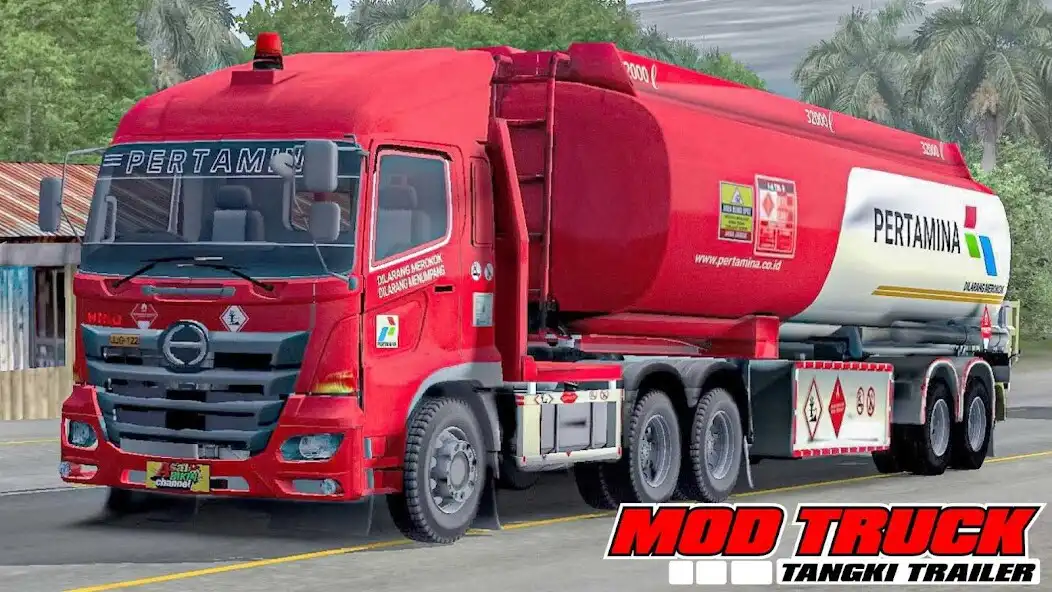 Play Mod Truck Pertamina Bussid as an online game Mod Truck Pertamina Bussid with UptoPlay