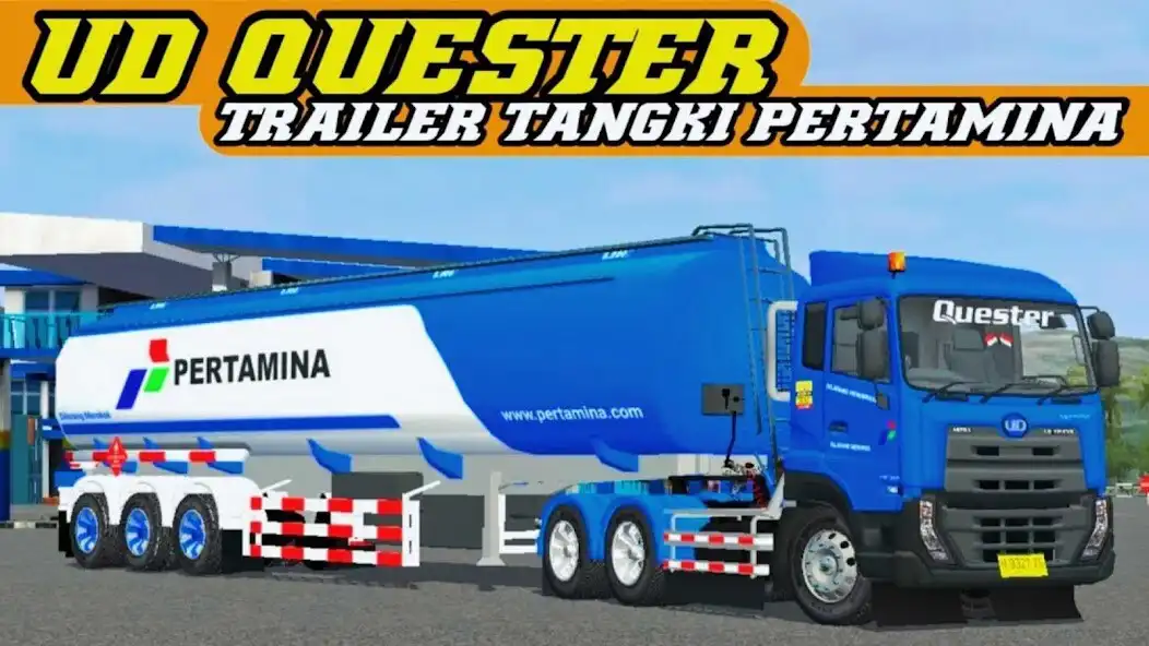 Play Mod Truck Trailer Pertamina as an online game Mod Truck Trailer Pertamina with UptoPlay