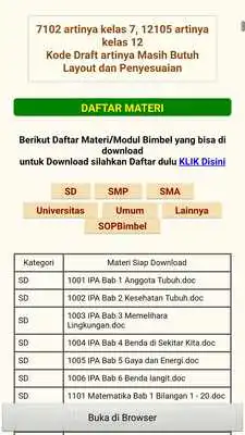 Play Modul Bimbel Materi Sekolah