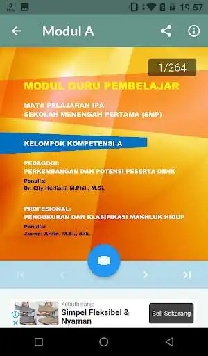Play Modul Pembelajaran Guru SMP - IPA  and enjoy Modul Pembelajaran Guru SMP - IPA with UptoPlay
