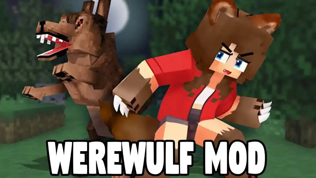 Play Mod Werewolf for Minecraft PE  and enjoy Mod Werewolf for Minecraft PE with UptoPlay