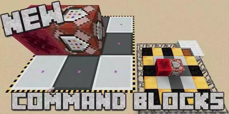 Play MOD Working Command Blocks for McPE