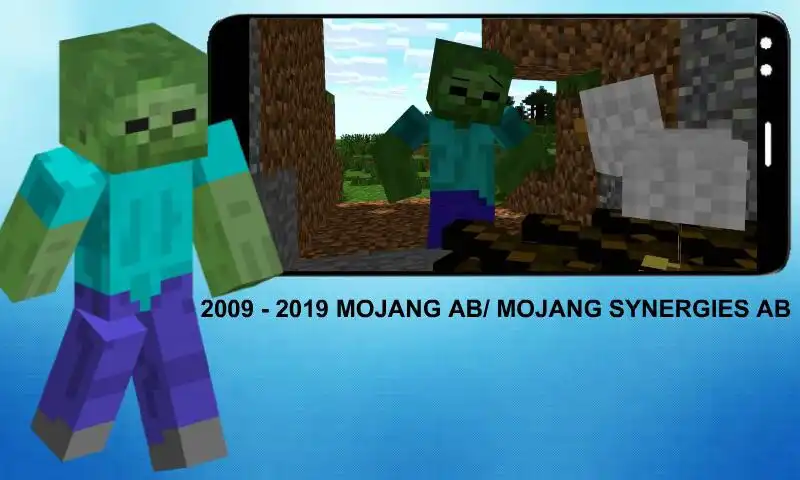 Play Mod Zombie for Minecraft PE as an online game Mod Zombie for Minecraft PE with UptoPlay