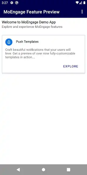 Play MoEngage Feature Preview  and enjoy MoEngage Feature Preview with UptoPlay