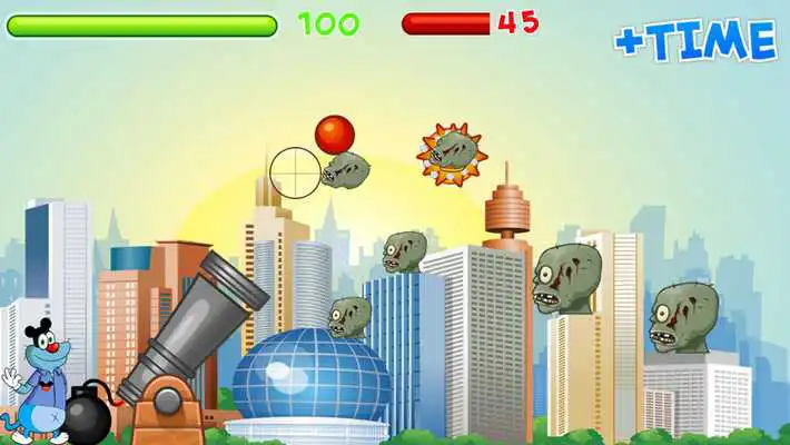 Play Moggy vs zombie