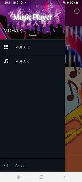 Play MOHA K musik - Mp3 Player as an online game MOHA K musik - Mp3 Player with UptoPlay