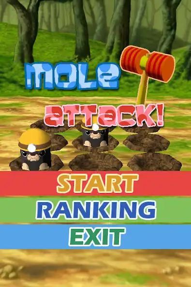 Play Mole Attack 3D  and enjoy Mole Attack 3D with UptoPlay