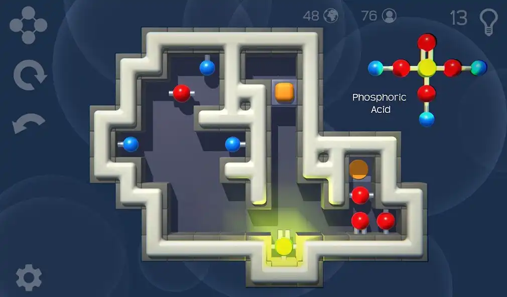 Play Molecule - a chemistry puzzle challenge as an online game Molecule - a chemistry puzzle challenge with UptoPlay