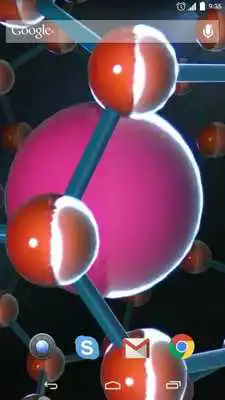 Play Molecule Live Wallpaper
