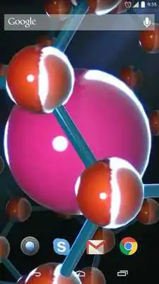 Play Molecule Live Wallpaper