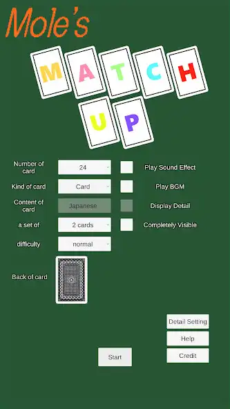 Play Moles Match-up as an online game Moles Match-up with UptoPlay