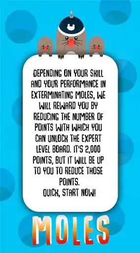 Play Moles as an online game Moles with UptoPlay