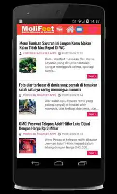 Play Molifeet - Berita Hiburan