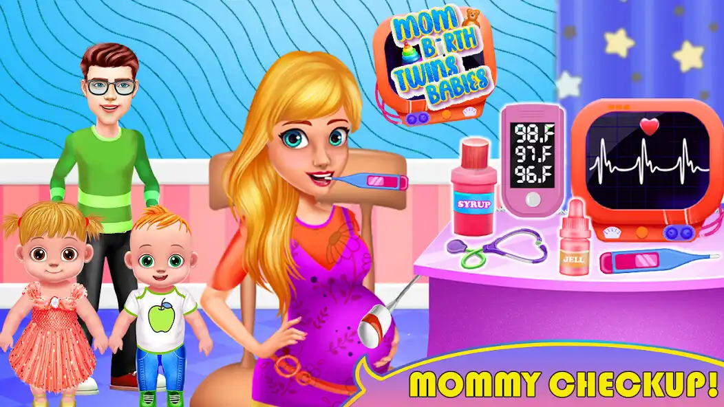 Play Mom Birth Twins Baby Simulator  and enjoy Mom Birth Twins Baby Simulator with UptoPlay