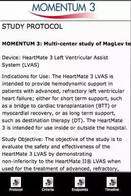 Play MOMENTUM 3 Clinical Trial