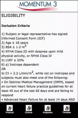 Play MOMENTUM 3 Clinical Trial