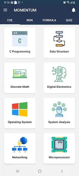 Play Momentum - e-Learning app as an online game Momentum - e-Learning app with UptoPlay