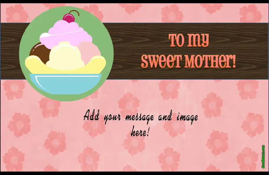 Play Mom is Best Cards Doodle Text!