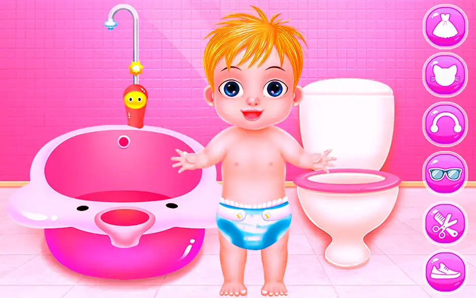 Play Mommy and Little Baby Day  and enjoy Mommy and Little Baby Day with UptoPlay