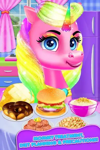 Play Mommy and Newborn Pony Care as an online game Mommy and Newborn Pony Care with UptoPlay