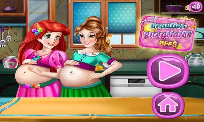 Play Mommy Beauties Pregnant BFFs