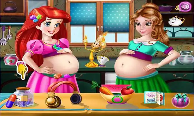 Play Mommy Beauties Pregnant BFFs