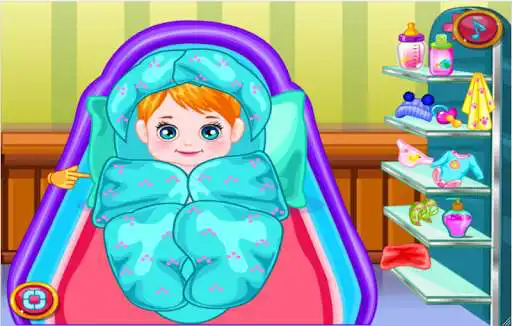 Play Mommy Birth Care Pregnant Mom little babysitter as an online game Mommy Birth Care Pregnant Mom little babysitter with UptoPlay
