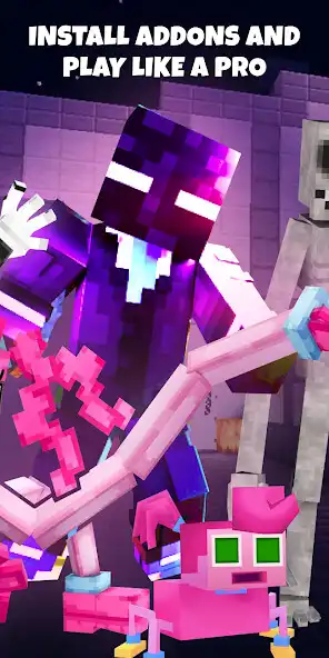 Play Mommy Long Legs for Minecraft as an online game Mommy Long Legs for Minecraft with UptoPlay