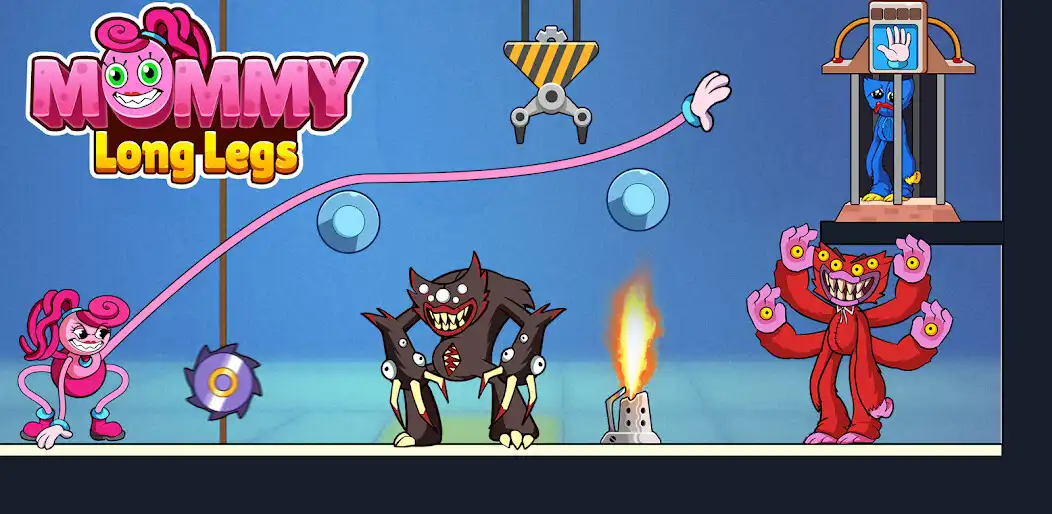 Play Mommy Long Legs: Stretchy Arm  and enjoy Mommy Long Legs: Stretchy Arm with UptoPlay
