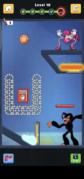 Play Mommy Long Legs: Stretchy Arm as an online game Mommy Long Legs: Stretchy Arm with UptoPlay
