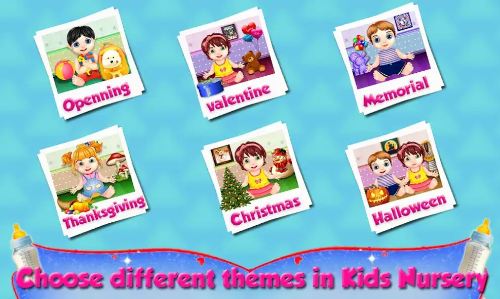 Play Mommy Newborn Baby Grown - Preschool Learning Game as an online game Mommy Newborn Baby Grown - Preschool Learning Game with UptoPlay