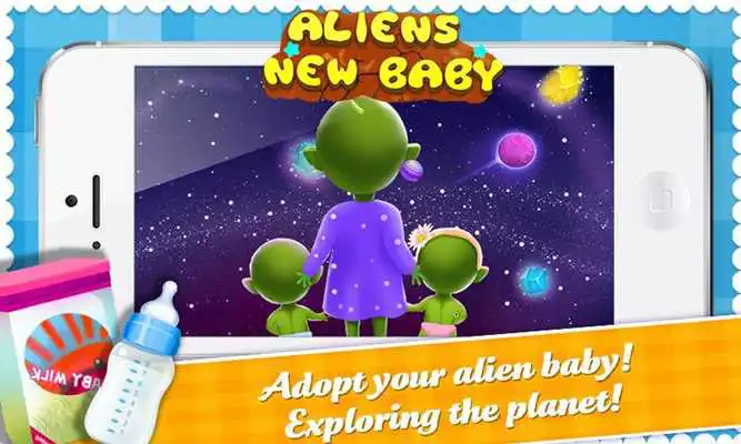 Play Mommys Cute Newborn Alien Baby