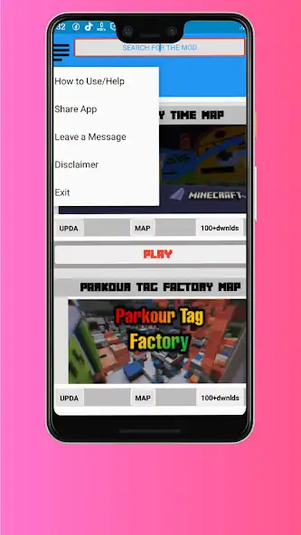 Play Mommys Long Leg Mod Minecraft as an online game Mommys Long Leg Mod Minecraft with UptoPlay